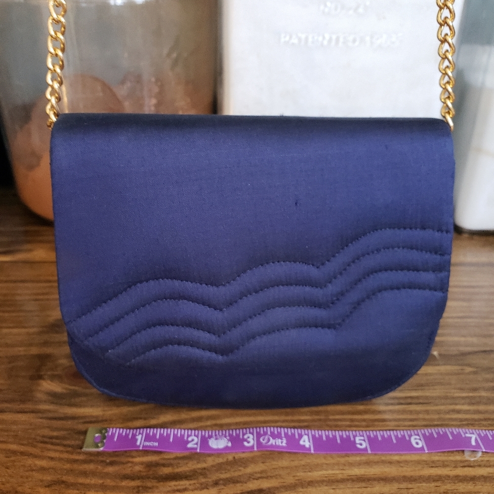 Vintage silk evening bag/clutch